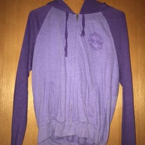 Women’s PINK zip up sweatshirt